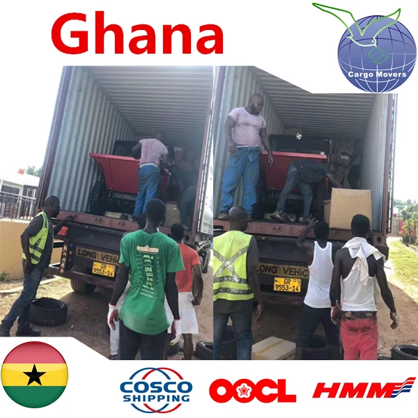 Shenzhen DDU DDP Sea Freight To Ghana